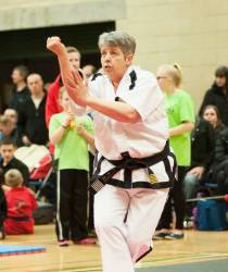 Audrey kickboxing instructor